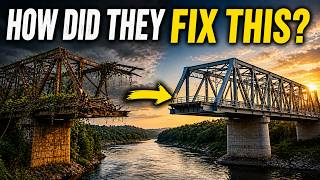 Broken Bridge Restoration it Becomes Brand New | Extreme Restoration