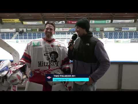 Silvan Heiß, Sandro Mayr, Timo Pielmeier und Benedikt...| Drittelpausen-Talk und Nachspiel-Interview