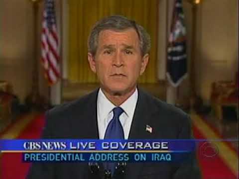 War in Iraq - 2   Presidential Address   2003 3 17