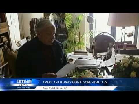 American literary Giant- Gore Vidal Dies