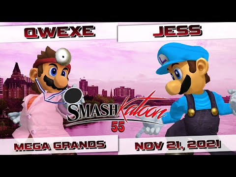 Qwexe (Doc) vs. Jess (Luigi) - Mega Grands - Smashkatoon 55