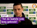 Rogier Meijer berust na uitschakeling: 'Tot de laatste snik leeg geknokt'
