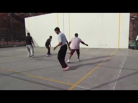Hoover Park - Chris & Raj vs K & Saleem - Steamball Doubles Filmed By Handball Social - 11.15.2025