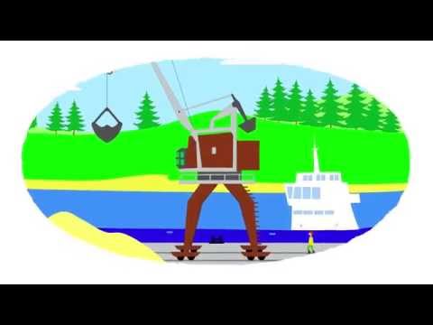 Zeichentrick-Malbuch - Die Kräne