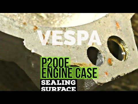 1983 vespa p200e SEALING SURFACES engine case / 1st opening / FMPguides - Solid PASSion /