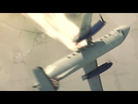 Continental Express Flight 2574 - Crash Animation