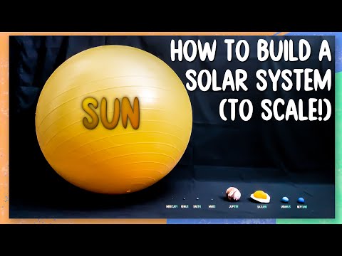 How To Build A Solar System (To Scale) | Get On It | BBC Earth Kids