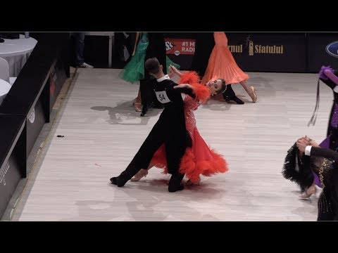 Hristian Vaglyarov - Victoria Petrova BUL, Slow Foxtrot | WDSF World Championship Junior II Standard