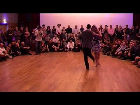  Dante Sanchez  and  Angelica Avalos  are  dancing  to  a  milonga