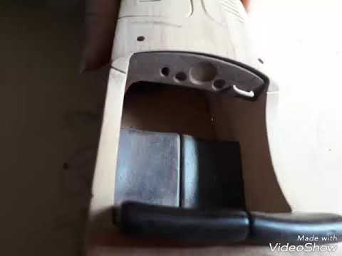 Mercedes  SSK  di legno fatto da Gino ingrosso