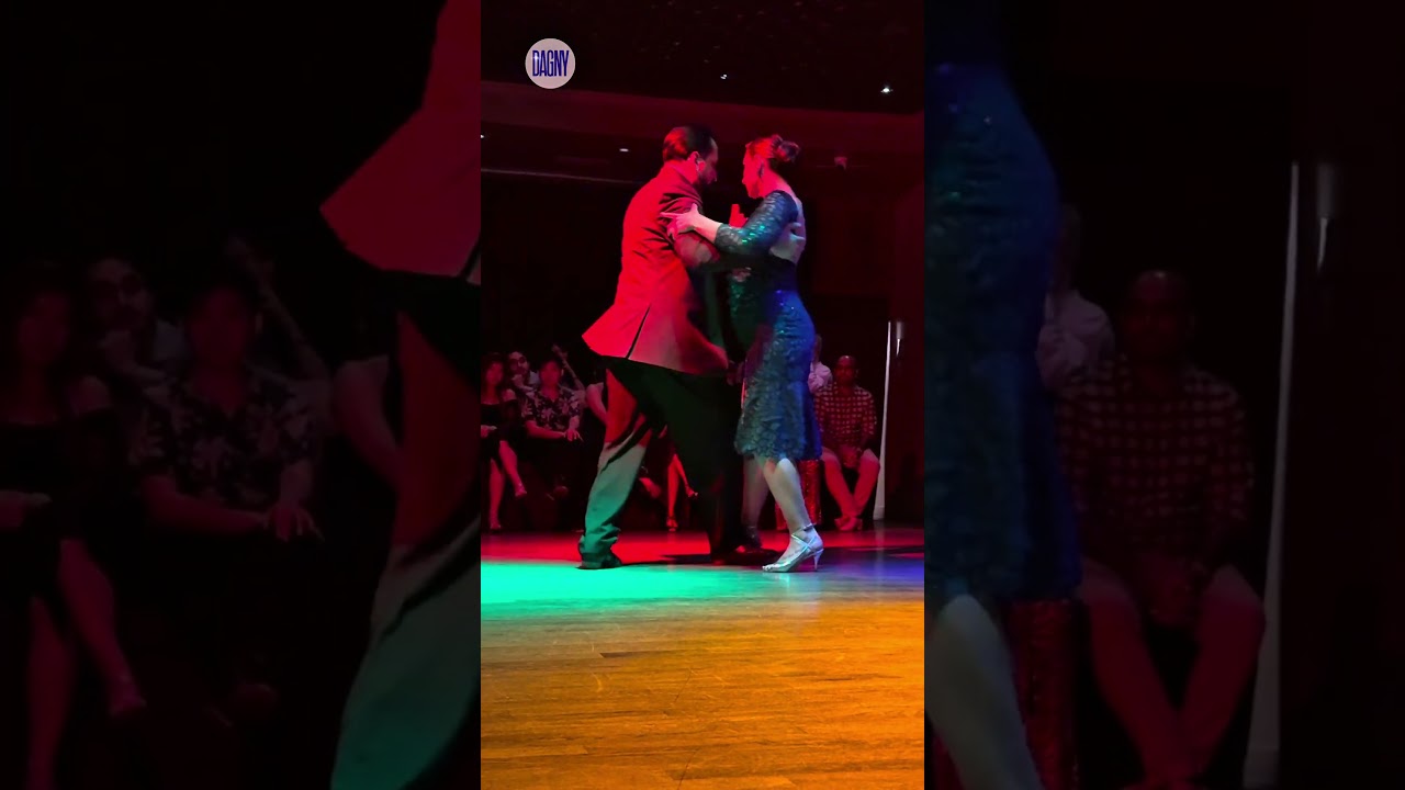 Rino Fraina & Graziella Pulvirenti tango performance to "Poema" by Francisco Canaro NYC (7/15)