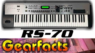 Video thumbnail for Roland's RS-70 Synthesizer workstation: Style for a mile by Gearfacts