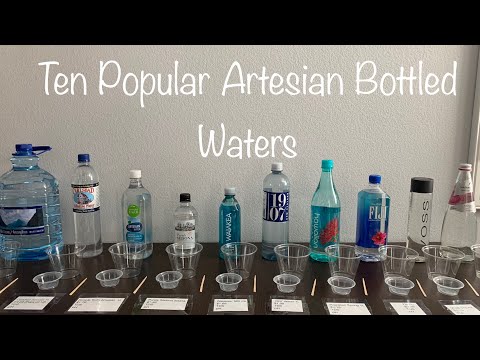 10 Popular Artesian Bottled Water Brands Testing pH and TDS levels