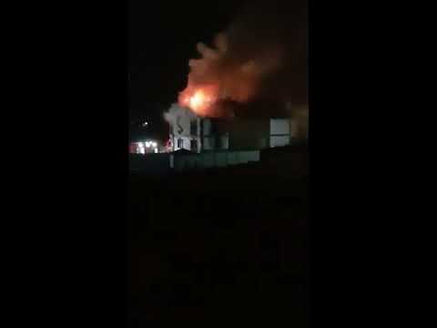 Incendiu Lisaura, 12 noiembrie 2018