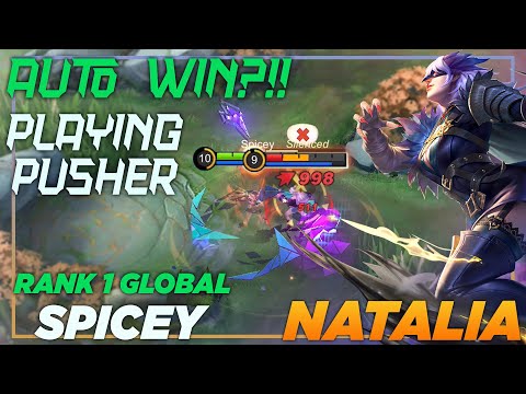 TOP GLOBAL 1 NATALIA 2021 GAMEPLAY BY SPICEY