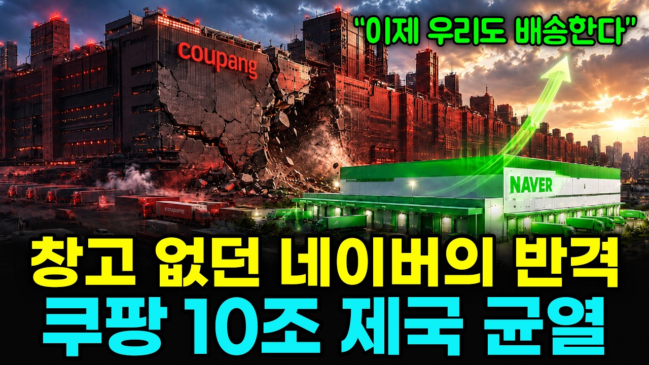 네이버의 물류 직접 진출, 쿠팡에 처음 초비상이 걸린 진짜 이유