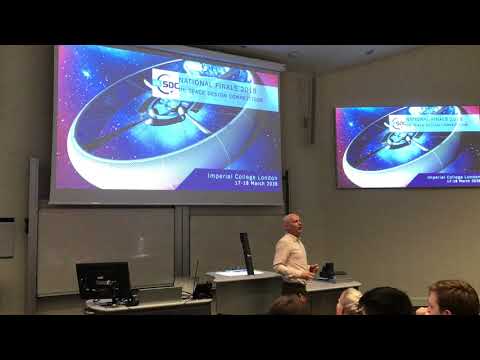 Marcus du Sautoy's Speech at UK Space Design Competition Final 2018