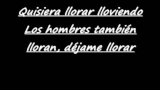 Toby Love - Llorar Lloviendo (lyrics)