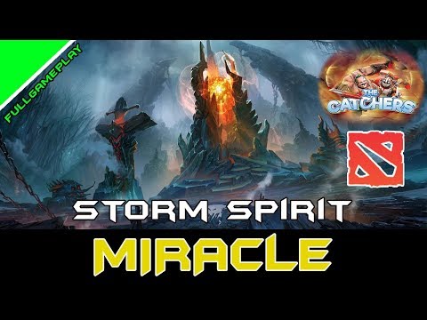 Miracle Plays Storm Spirit Mid VS Zeus 7.19c 2018 Dota 2 - Pro Fullgameplay