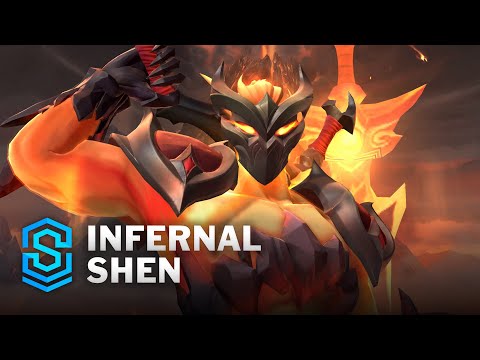 Infernal Shen Wild Rift Skin Spotlight