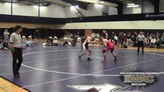 preview picture of video '2014 MAC Wrestling Championship: 184 Weight Class Championship Bout'