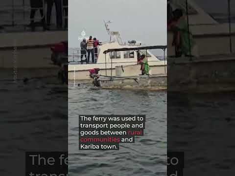 Dozens dead and missing after ferry capsizes in Zimbabwe