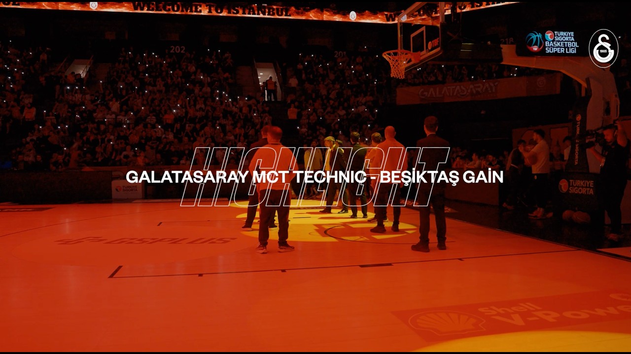 📹 HIGHLIGHT| Galatasaray MCT Technic vs Beşiktaş GAİN