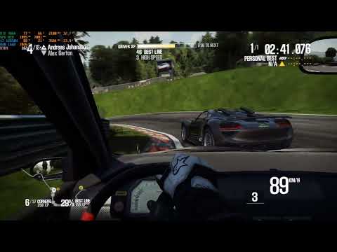 Need for speed Shift 2 unleashed : Mitsubishi Lancer on Nordschleife