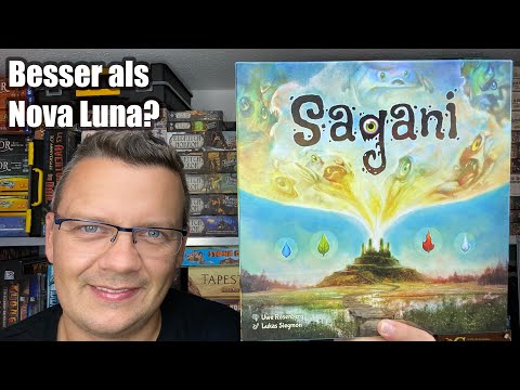 Sagani von Uwe Rosenberg (Skellig Games) - ab 8 Jahre - besser als Nova Luna?