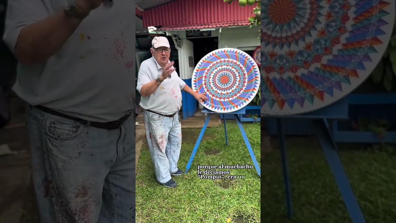 William Valverde. Portador de la tradición de la pintura de Sarchí