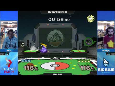 NGPU 36 SSBM - rime [L] (Peach) vs. Kalvar [W] (Marth) - Melee GF