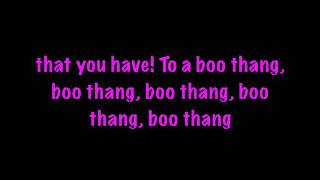 Verse Simmonds "Boo Thang" (LYRICS ON SCREEN)