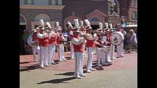 Saints Go Marching Disney band