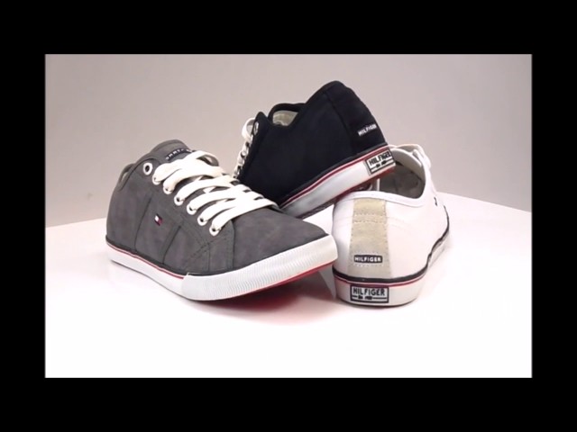 Vídeo relacionado con Tommy Hilfiger H2285arlow 1d, Zapatilla Vulcanizada Hombre, Negro (Black), 45 EU