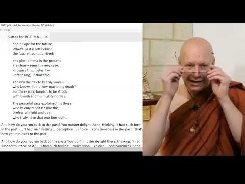 Day1 MN131 One Fine Night Ajahn Brahmali