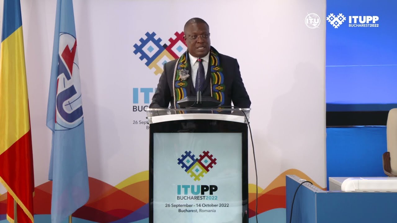  HON. NAPE NNAUYE SPEECH AT ITU PP MEETING 2022