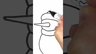 Snowman Adventure: The Ultimate Winter Fun! | Drawing and Coloring for Kids & Toddlers