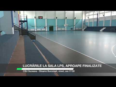 Lucrările la sala LPS, aproape finalizate