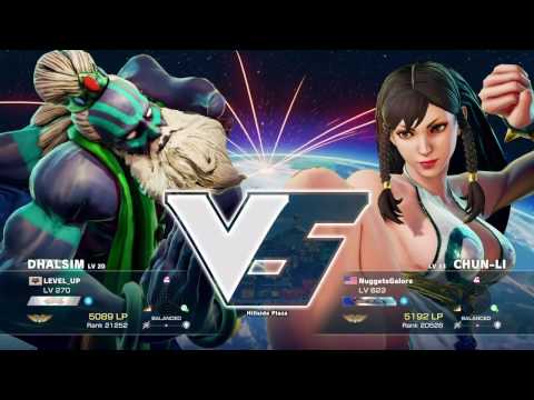 SFV - FT10 - LEVEL_UP (Dhalsim) Vs NuggetsGalore (Chun-Li)