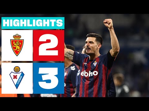 Resumen de Real Zaragoza vs SD Eibar (2-3)