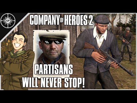 Partisan Ambush Tactics!  | 3v3 White Ball Express | COH2 Co(less)-Cast #41
