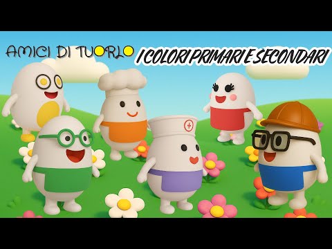 IMPARA I COLORI PRIMARI E SECONDARI CON NOI