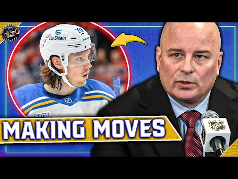 Blues make INTERESTING moves... - This is Crazy