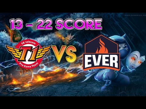 SKT T1 vs ESC Ever - Korea Challenger Match - Full Game