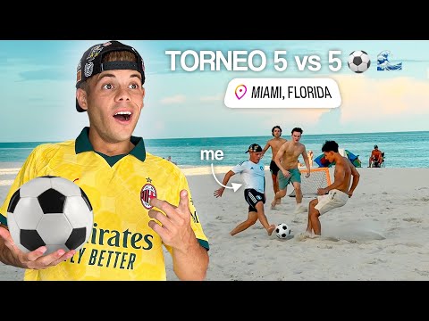⚽ Torneo 5vs5 di Beach Soccer a Miami!