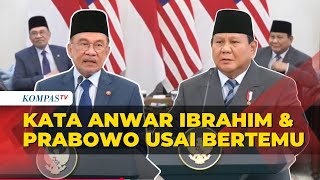 Download lagu [FULL] Pernyataan Presiden Prabowo dan PM Malaysia Anwar Ibrahim Usai Bertemu di Istana mp3