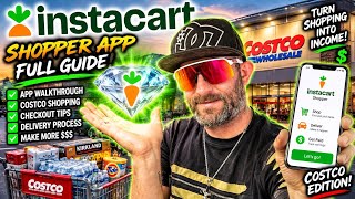 How to Instacart at Costco: FULL Shopper App Walkthrough + Real Order 💰
