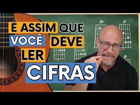 [Não erre] Como se lê a cifra de todos os acordes básicos no violão. Aprenda a ler cifras