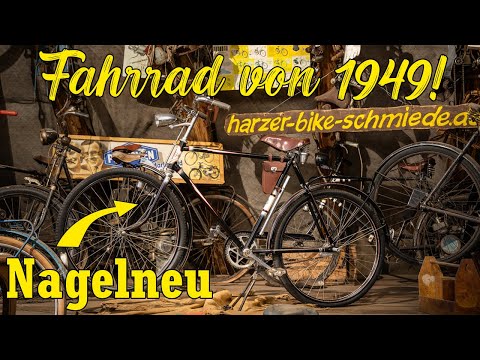Bicycle from 1949 - Brand new! | Harzer Bikeschmiede