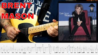 Video thumbnail for Brent Mason Solo - Lee Ann Womack - Get Up In Jesus' Name (Country TAB) by Levi Clay